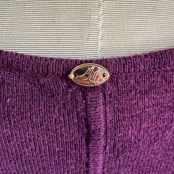 Melissa McCarthy Seven7 Maroon Sweater Cape Size 1x - Picture 7 of 8